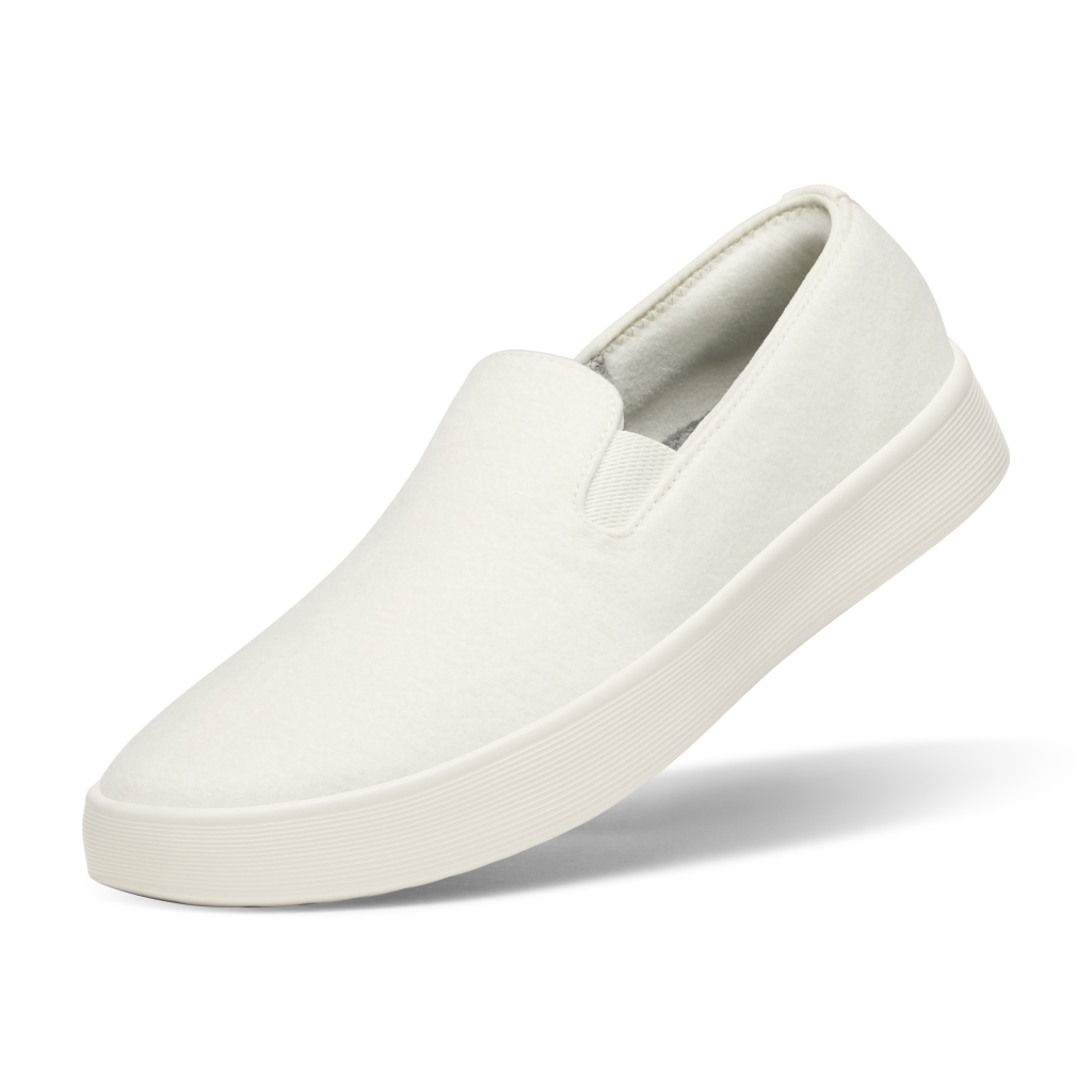 Allbirds W Wool Cruiser Slip On Slip-On in WEISS