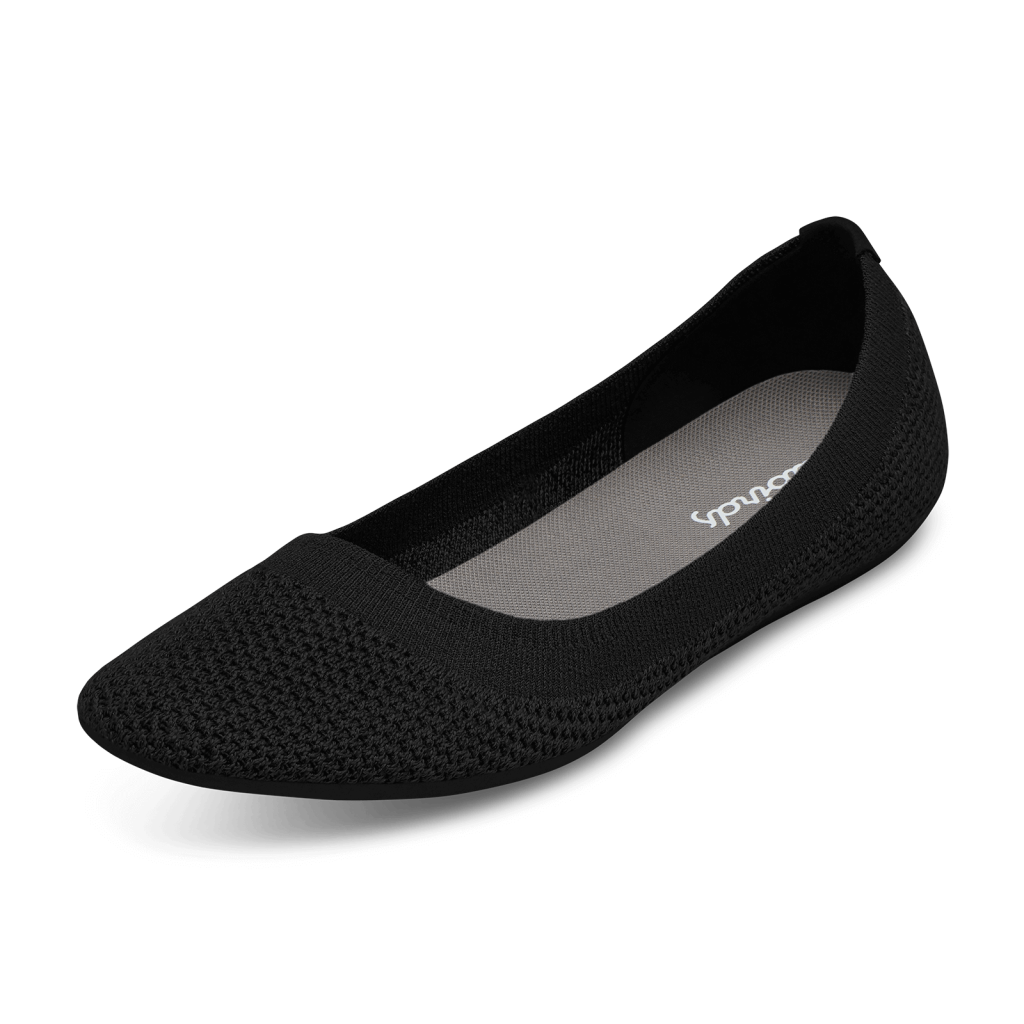 Allbirds W Tree Breezer Ballerinas in SCHWARZ