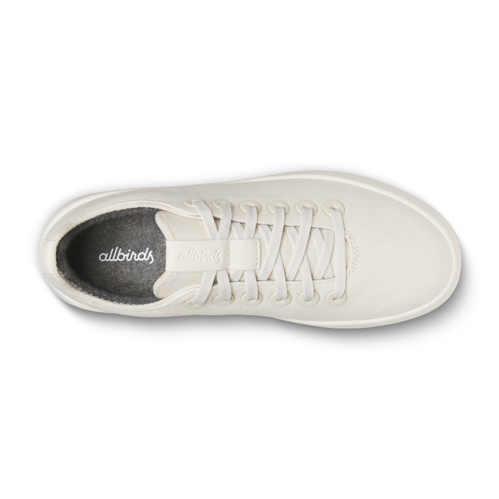 Allbirds W Cruiser Canvas Freizeitschuhe in WEISS