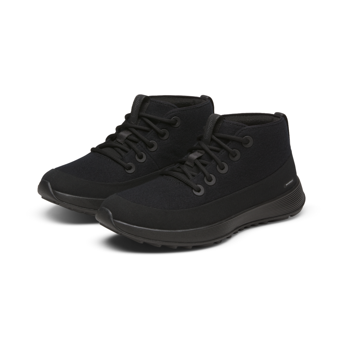 Allbirds W Wool Runner NZ Mid Waterproof Freizeitschuhe in SCHWARZ