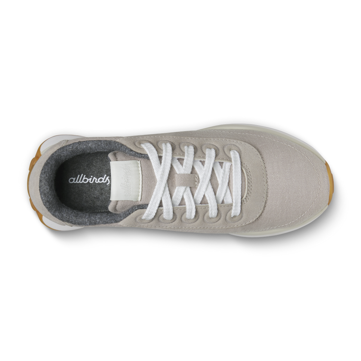 Allbirds Womens Varsity Freizeitschuhe in BEIGE