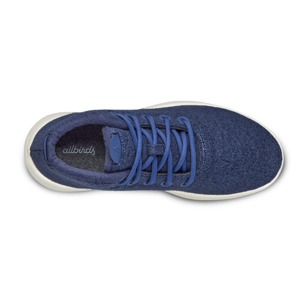 Allbirds M Wool Runner-up Mizzle Freizeitschuhe in BLAU
