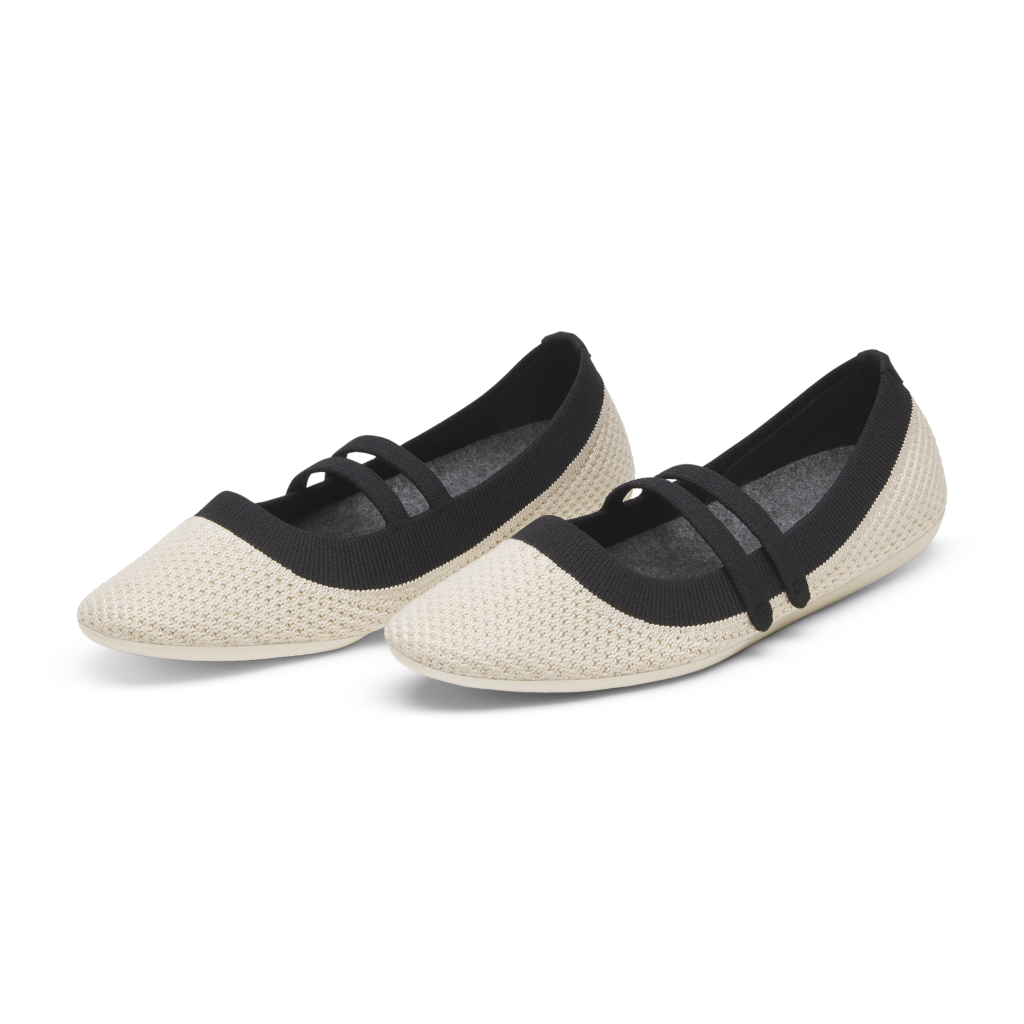 Allbirds W Breezer Mary Jane Ballerinas in WEISS